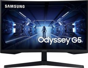 img 4 attached to Samsung Odyssey 27" Curved Gaming Monitor with FreeSync, QHD 2560x1440P Display and Adaptive Sync Technology