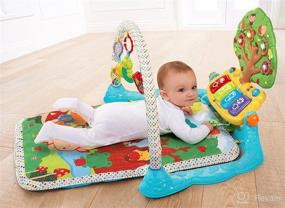 img 1 attached to 🔆 VTech Baby Lil' Critters Musical Glow Gym: Keep Your Baby Engaged and Happy with Frustration-Free Packaging