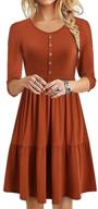 sureple women's dresses with pockets in burgundy, size l – clothing for women logo