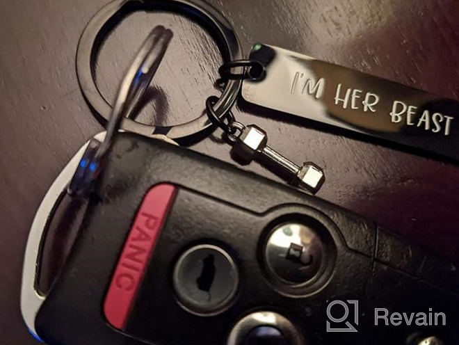 img 1 attached to MAOFAED Couples Keychain Boyfriend Girlfriend review by Lyle Stepp