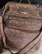 картинка 1 прикреплена к отзыву Модный дизайнерский кожаный рюкзак-сумка для женщин - большая плечевая сумка CLUCI с бахромой от Paul Milonas