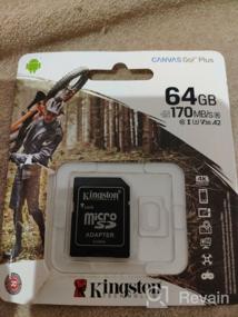 img 11 attached to 💾 Kingston Canvas Go! Plus microSDXC 256 GB: Class 10, V30, A2, UHS-I U3, R/W 170/90 MB/s with SD Adapter - Unbeatable Storage Performance!