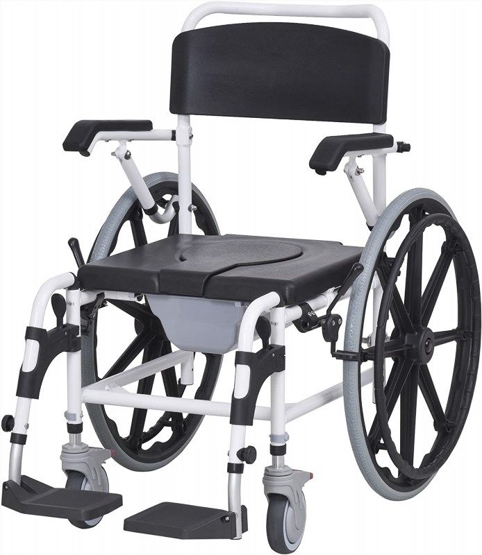 Bariatric Rolling Shower Wheelchair With Detachable…