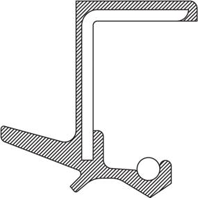 img 1 attached to National 710632 Oil Seal