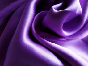 img 4 attached to Mulberry Silk Pillowcase - 100% Pure Silk, Double-Sided In Multiple Colors, Standard/Queen Size, Purple