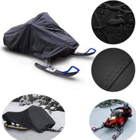 img 1 attached to Ucare Waterproof Snowmobiles Snowmobiling 368X130X121