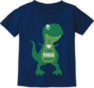 teestars valentines t rex toddler t shirt boys' clothing ~ tops, tees & shirts logo