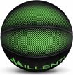 dominate the court with millenti's high-visibility precision basketball ball - perfect for indoor and outdoor play logo