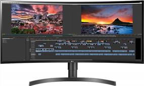 img 4 attached to 🖥️ LG 34WN80C-B 34-Inch UltraWide Monitor - 3440x1440P, Curved, Tilt/Height Adjustable, Enhanced Connectivity Compatibility