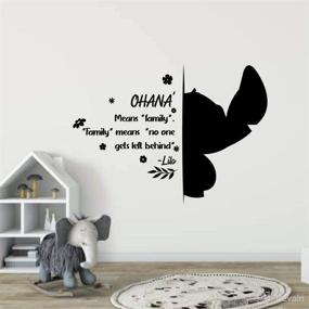 img 4 attached to Family WallArt Sticker Decoration Nursery