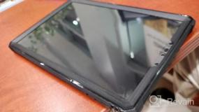 img 7 attached to Samsung Galaxy Tab S4 10,5 дюймов Прочный чехол Poetic Revolution Защита на 360 градусов Подставка для всего корпуса Сверхмощная встроенная защитная пленка для экрана Синий