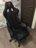 img 2 attached to Gaming chair COUGAR Armor One, on wheels, eco leather, black/orange [cu-armone] review by Jnis Muinieks ᠌