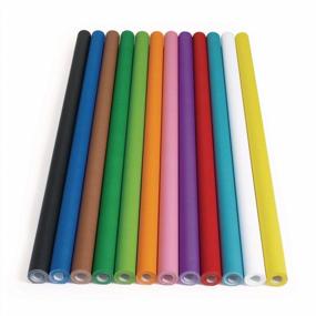 img 3 attached to Colorations RESISTOR Prima-Color Fade-Resistant Paper Rolls, Orange, Arts And Crafts, 48" X 60', Drawing, Finger Painting, Paint, Watercolor, Wall Art, Bulletin Boards, Kids Crafts