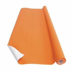 img 4 attached to Colorations RESISTOR Prima-Color Fade-Resistant Paper Rolls, Orange, Arts And Crafts, 48" X 60', Drawing, Finger Painting, Paint, Watercolor, Wall Art, Bulletin Boards, Kids Crafts