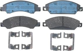 img 1 attached to 🏆 ACDelco Gold 17D1092CH Ceramic Front Disc Brake Pad Set: Superior Quality and Performance