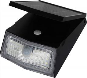 img 2 attached to Powerful And Versatile Solar Flood Light: Adjustable, Heavy-Duty Outdoor Wall Light With Motion Sensor
