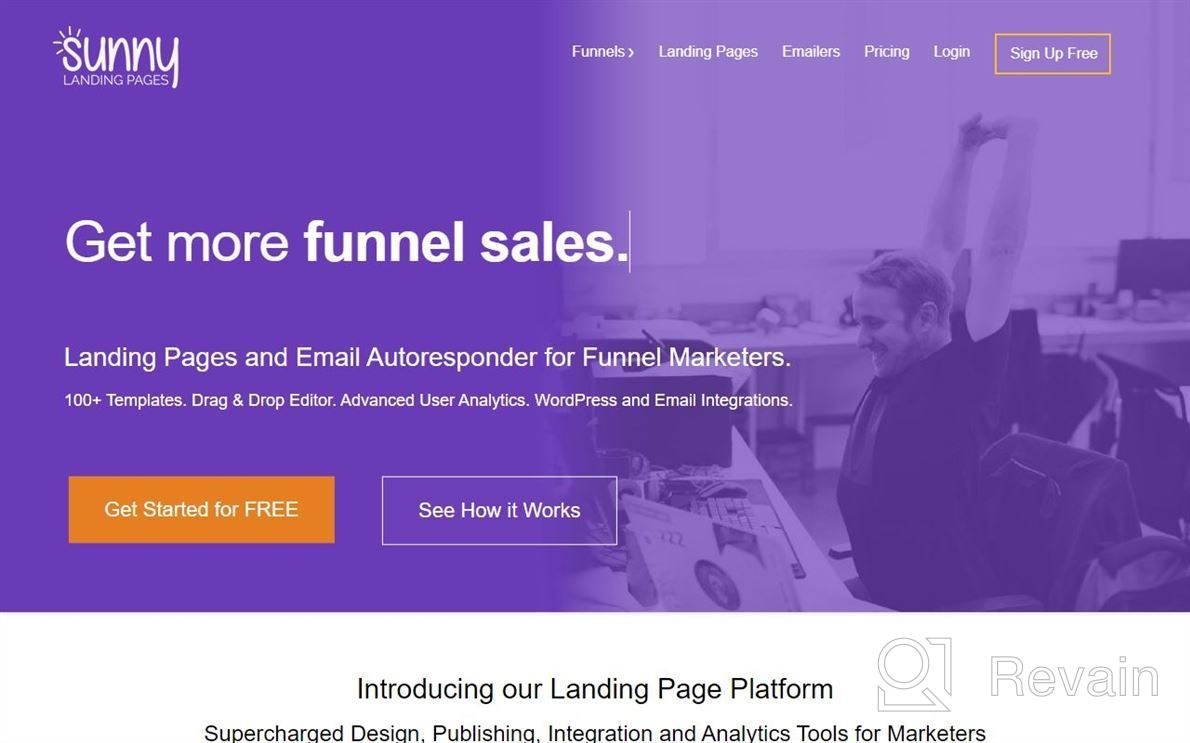 img 1 attached to Sunny Landing Pages review by Kris Feezy