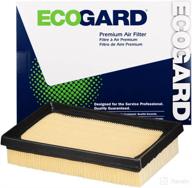 🚗 ecogard xa10014 premium engine air filter: toyota prius / prius c / prius prime / corolla | 1.8l & 1.5l hybrid models | 2012-2021 логотип