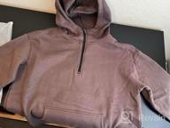 img 1 attached to Get Cozy In Style With Oversized Y2K Sweatshirts: Shop Blencot Women'S Half Zip Pullover Hoodies With Pockets In Sizes S-3XL! review by Tonya Connors
