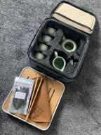 img 3 attached to Camping tea set in a bag, Chinese review by Franciszka Adamska ᠌