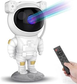 img 4 attached to 🚀 Ambient Space Exploration: Astronaut Light Projector - Immersive Astronaut Star Galaxy Projector with Timer and Remote Control