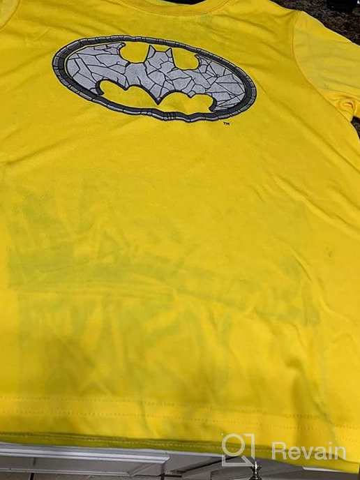 img 1 attached to 🦇 Boys Warner Brothers Batman Flash Active Graphic T-Shirt and Shorts Set: A Dynamic Duo Combo! review by John Langdon