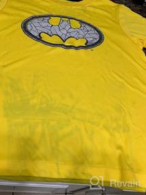 img 7 attached to 🦇 Boys Warner Brothers Batman Flash Active Graphic T-Shirt and Shorts Set: A Dynamic Duo Combo!