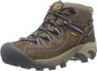 waterproof mid-height hiking boot for women - keen targhee 2 logo