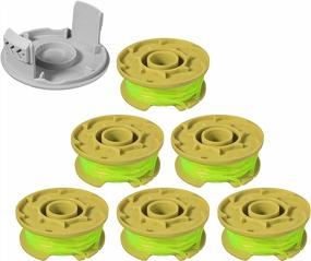 img 4 attached to 11Ft 0.080" Replacement Trimmer Spool For Ryobi One Plus AC80RL3 18V 24V 40V Cordless Weed Wacker Auto-Feed Twist Single Line Parts