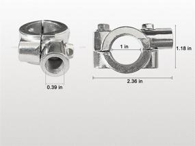 img 3 attached to Адаптер зеркала на руль мотоцикла Scooter