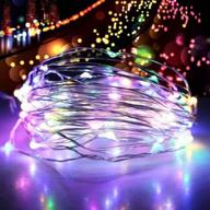 wisremt fairy lights indoor string light twinkle lights with remote for bedroom wedding garden patio halloween christmas birthday party decoration logo