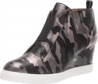 linea paolo felicia platform wedge sneaker bootie - elevate your style with our original design logo