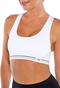 img 1 attached to Marika Women'S Kelly Seamless Sports Bra 2-Pack | Athletic Supportive Underwear