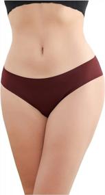 img 3 attached to Levao Women Seamless Underwear Comfort Briefs Sexy Panties Stretch No Show Bikini 4/7 Pack
