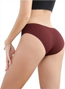 img 2 attached to Levao Women Seamless Underwear Comfort Briefs Sexy Panties Stretch No Show Bikini 4/7 Pack