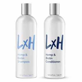 img 4 attached to Hemp Oil Infused Biotin Shampoo And Conditioner Bundle For Optimal Hair Growth