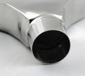 img 3 attached to Exhaust Rectangle W225775 250 CMSS Stainless Wesdon