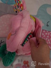 img 7 attached to Fun & Practical Pink Elephant Tummy Time Toy For Infants - Playskool Fold 'N Go Elephant Stuffed Animal