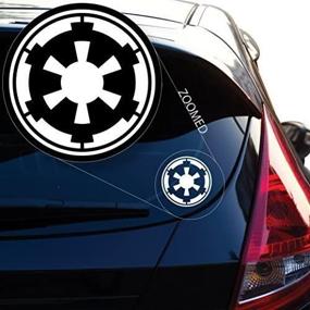 img 1 attached to Galactic Empire Sticker Motorcycle 477