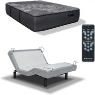 luxury sleep: idealbed luxe hybrid iq5 mattress & reverie 5d adjustable bed set with massage, zero gravity & pressure relief system (twinxl, medium firm) logo