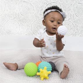 img 1 attached to LIANXIN Sensory Baby Toy Ball Set for 6-12 Months - Engaging Exploration for Ages 1-3 - Small Massage Soft Textured Multi-Ball Pack for Toddlers and Babies (6 Piece)
