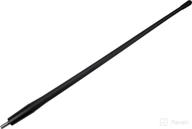 🔌 13 inch all-terrain flexible rubber antenna by antennamastsrus - compatible with ford f-350 super duty (2017-2022) - featuring spring steel internal core logo