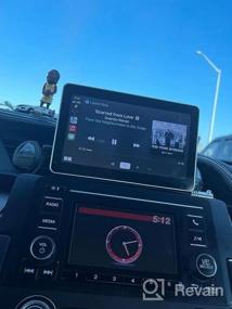 img 5 attached to AWESAFE Car Stereo Radio Android 10.0 для Honda Civic 2012, поддержка радио с сенсорным экраном Carplay Android Auto Bluetooth WiFi FM Mirror Link GPS-навигация Разделенный экран SWC