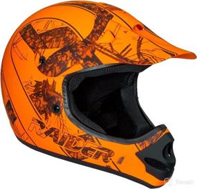 img 4 attached to 🏍️ Mossy Oak Unisex-Adult MX Off-Road Helmet: Raider Ambush - Gear up for Adventure!