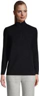 women's lands end quarter pullover: 🧥 coats, jackets & vests for women's clothing logo