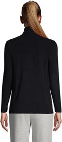 img 3 attached to Women's Lands End Quarter Pullover: 🧥 Coats, Jackets & Vests for Women's Clothing