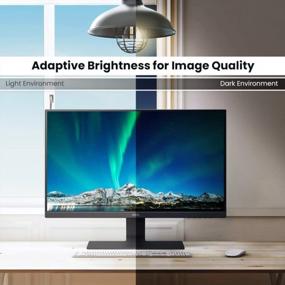 img 2 attached to Experience Seamless Clarity with BenQ Borderless Brightness GW2480 Monitor - 23.8", 1920X1080P, Blue Light Filter, Built-In Speakers, Flicker-Free, IPS, and More!