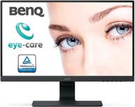 experience seamless clarity with benq borderless brightness gw2480 monitor - 23.8", 1920x1080p, blue light filter, built-in speakers, flicker-free, ips, and more! logo