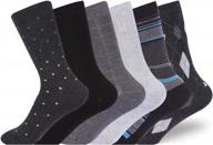 women's business dress socks - enerwear 6p pack aloe infused modal логотип