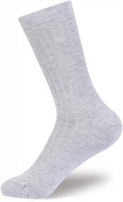 img 3 attached to Women'S Business Dress Socks - EnerWear 6P Pack Aloe Infused Modal